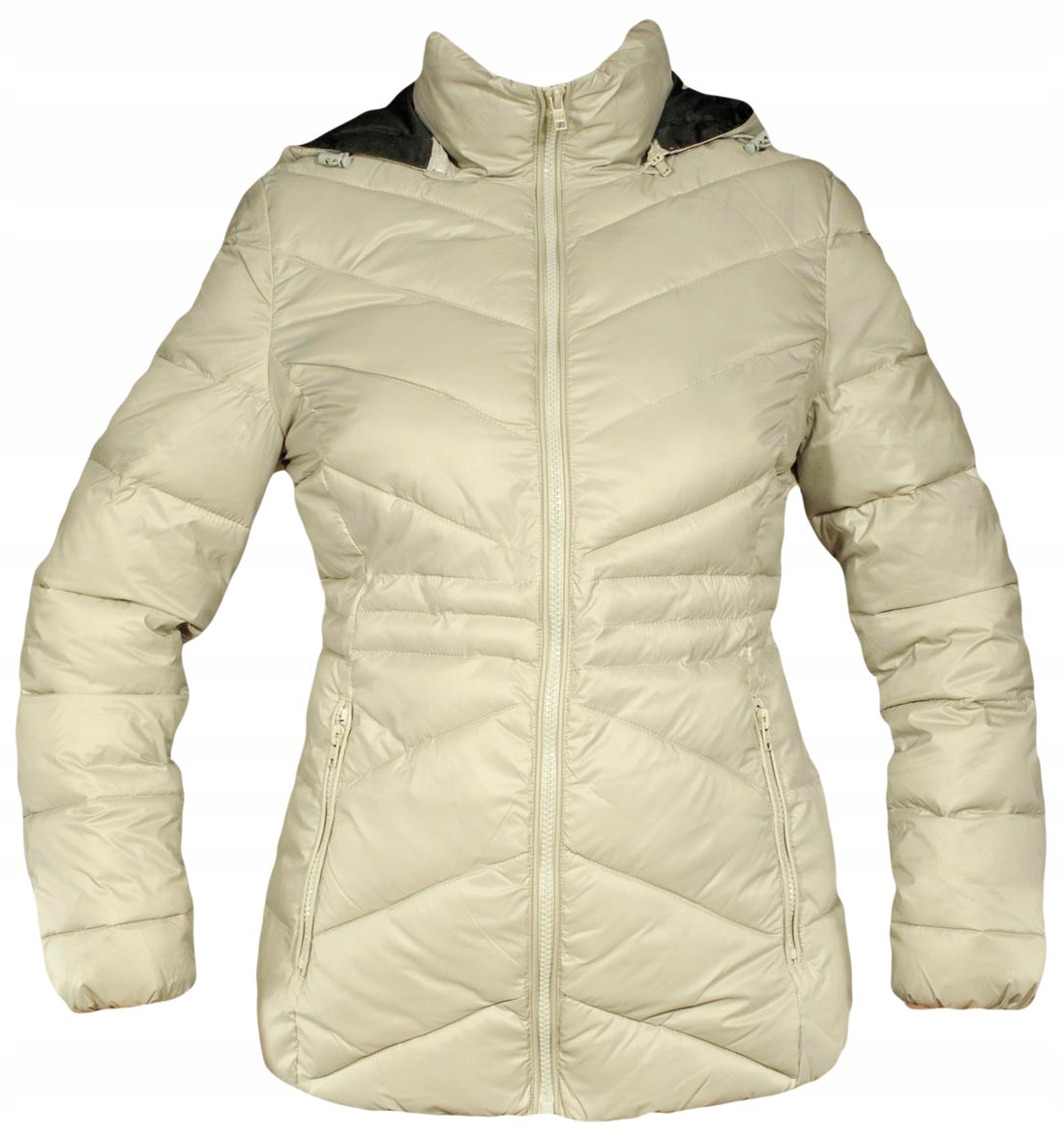 Wrangler dámská béžová bunda Short Puffer S 36