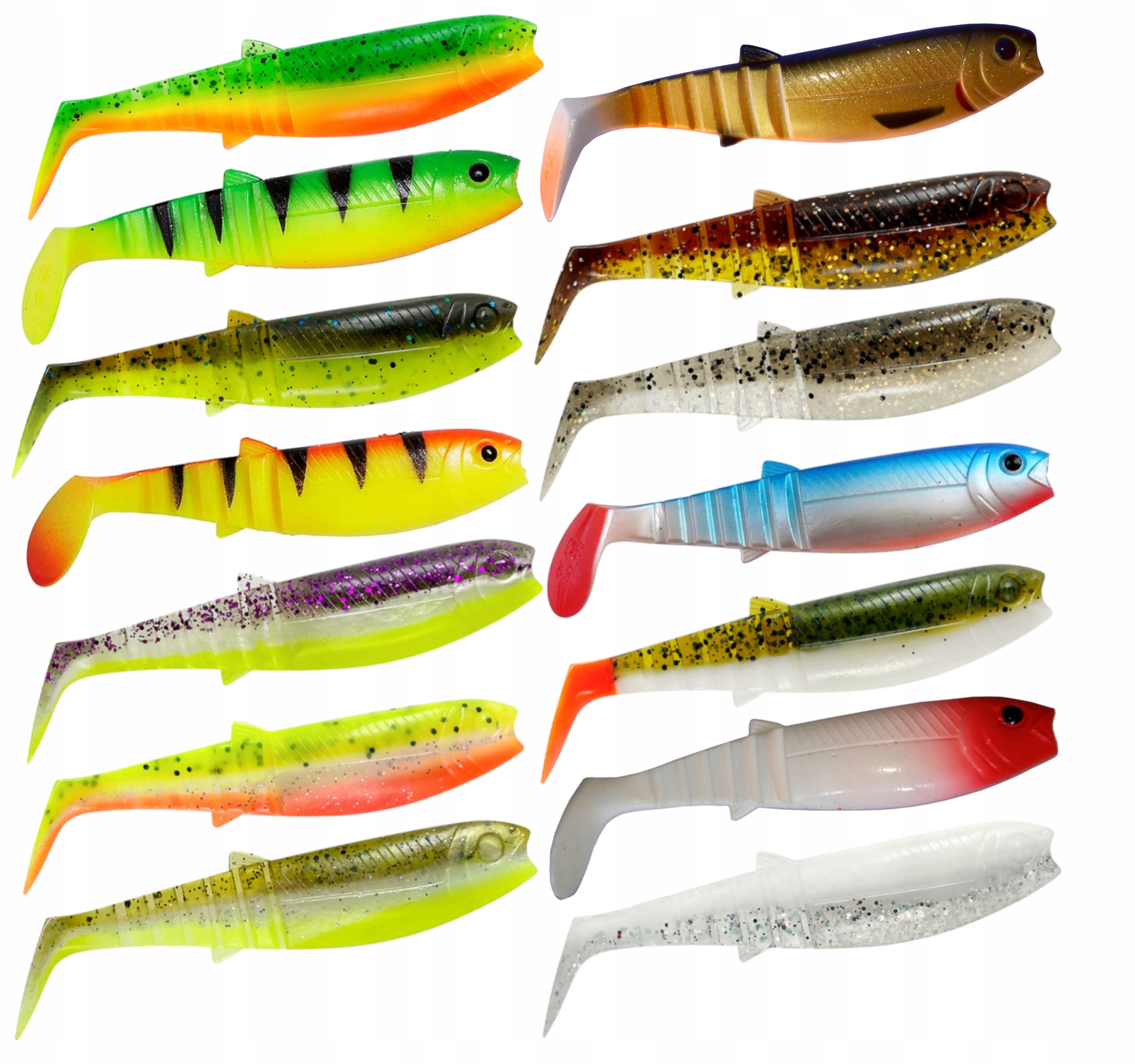 zestaw gum przynęt Sandacz Szczupak Cannibal Savage Gear 10cm 14SZT