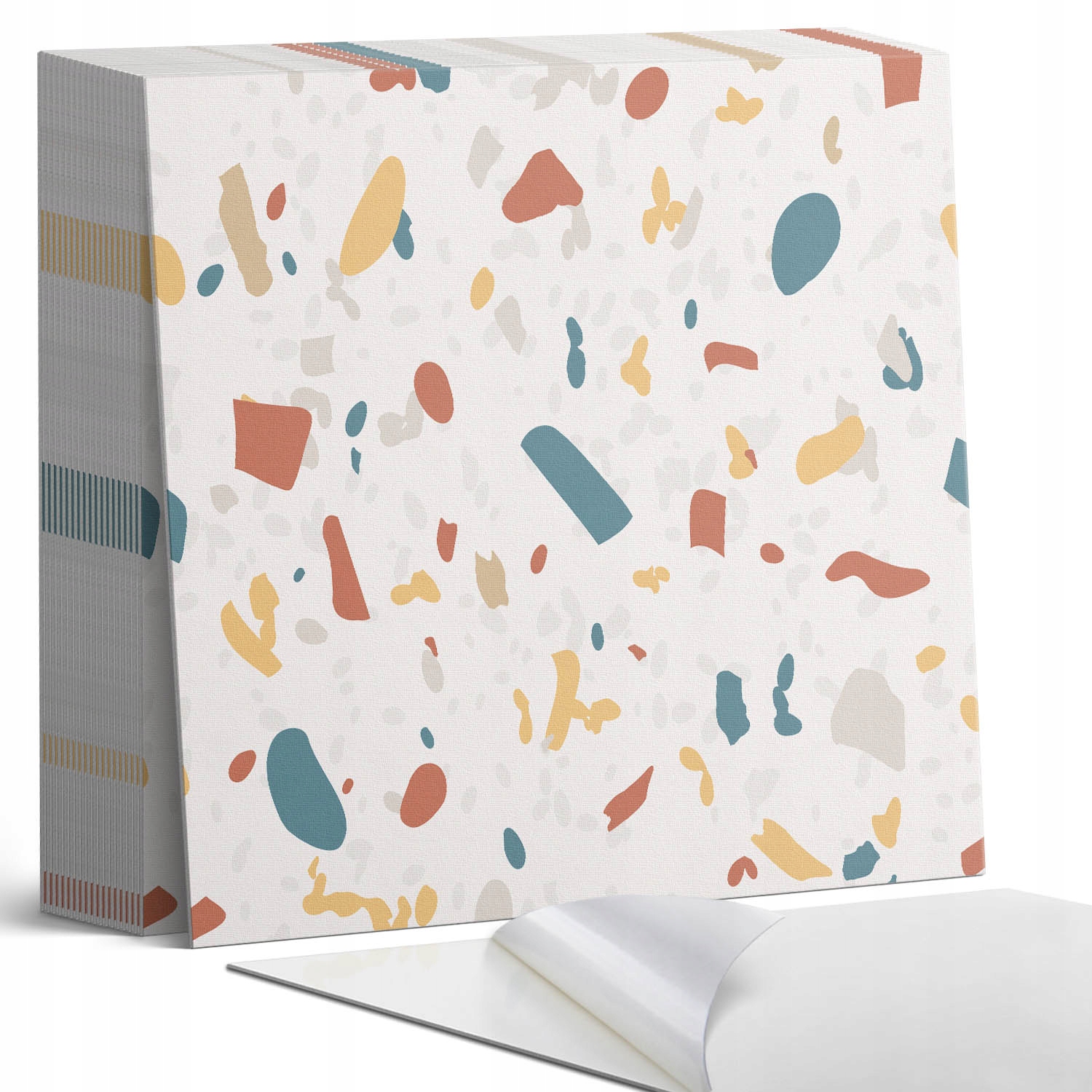Sada Pvc dlaždic Stylový motiv s abstraktními tvary 20 x 20 x 20 cm