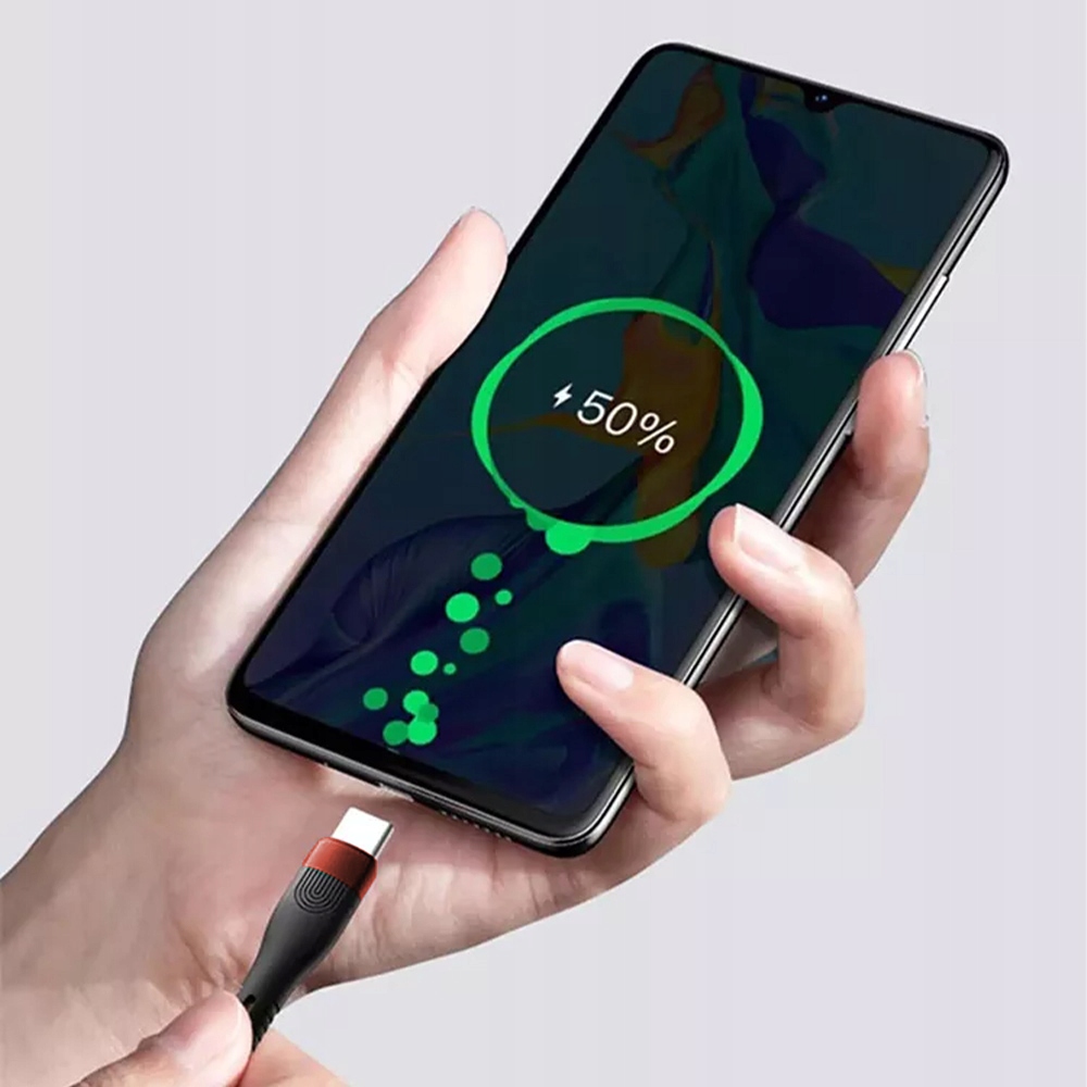 SZYBKI MOCNY DŁUGI KABEL USB C TYPE C TYP-C SZYBKIE ŁADOWANIE QC 3.0 2M Kod producenta KABEL WZMACNIANY DO OPPO XIAOMI REDMI