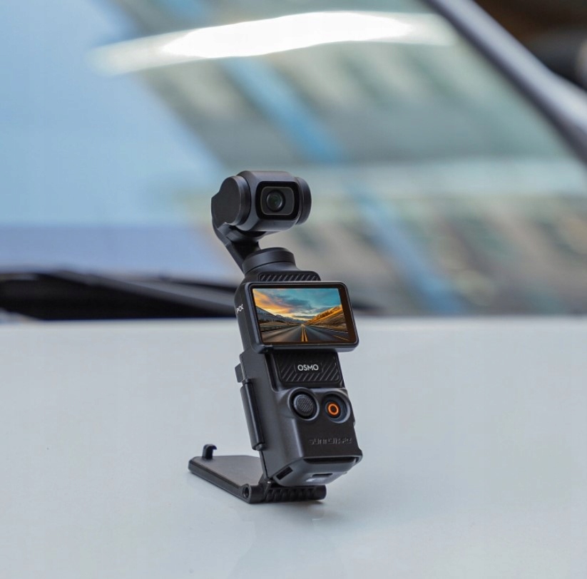 Obudowa Osłona Uchwyt Mocowanie na Magnes Pion+Poziom do DJI OSMO POCKET 3 Kolor czarny