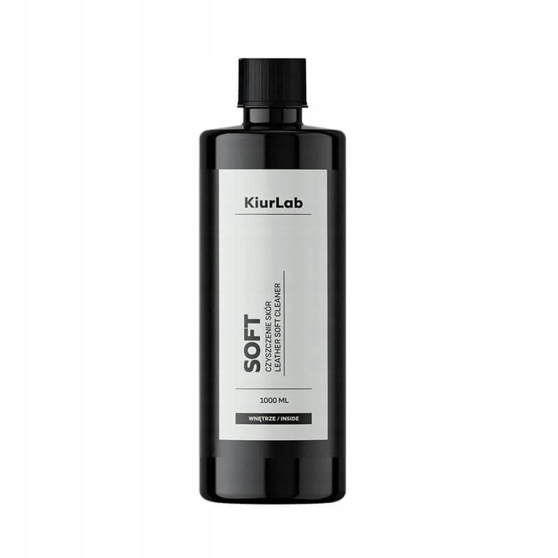 Kiurlab Soft Cleaner 1000ml środek do regularnej pielęgnacji skóry w aucie