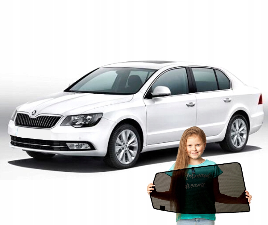 Záclony Na Magnetech Škoda Superb 2 II Liftback