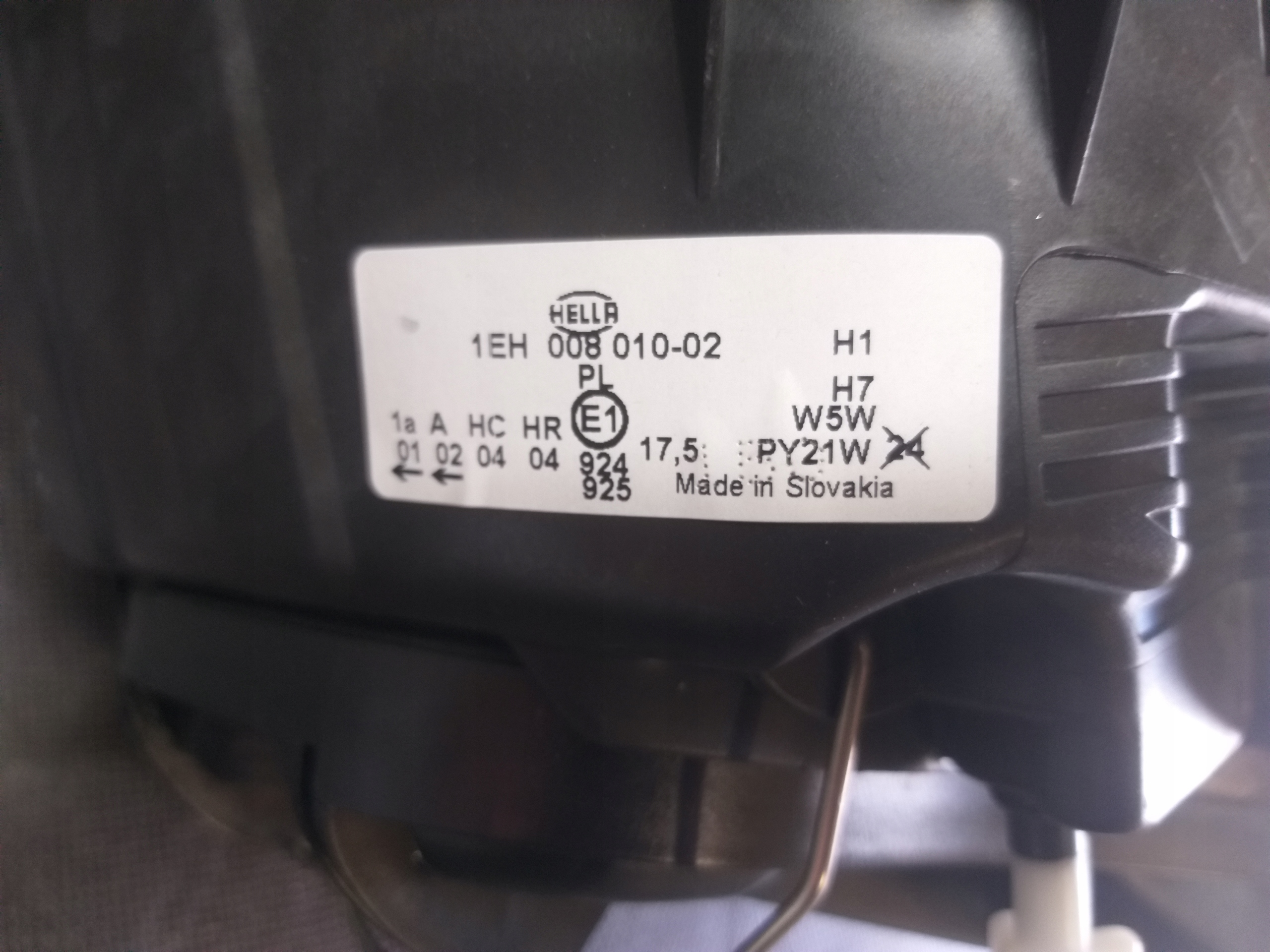 light front right MERCEDES SPRINTER W901 LIFT new originál