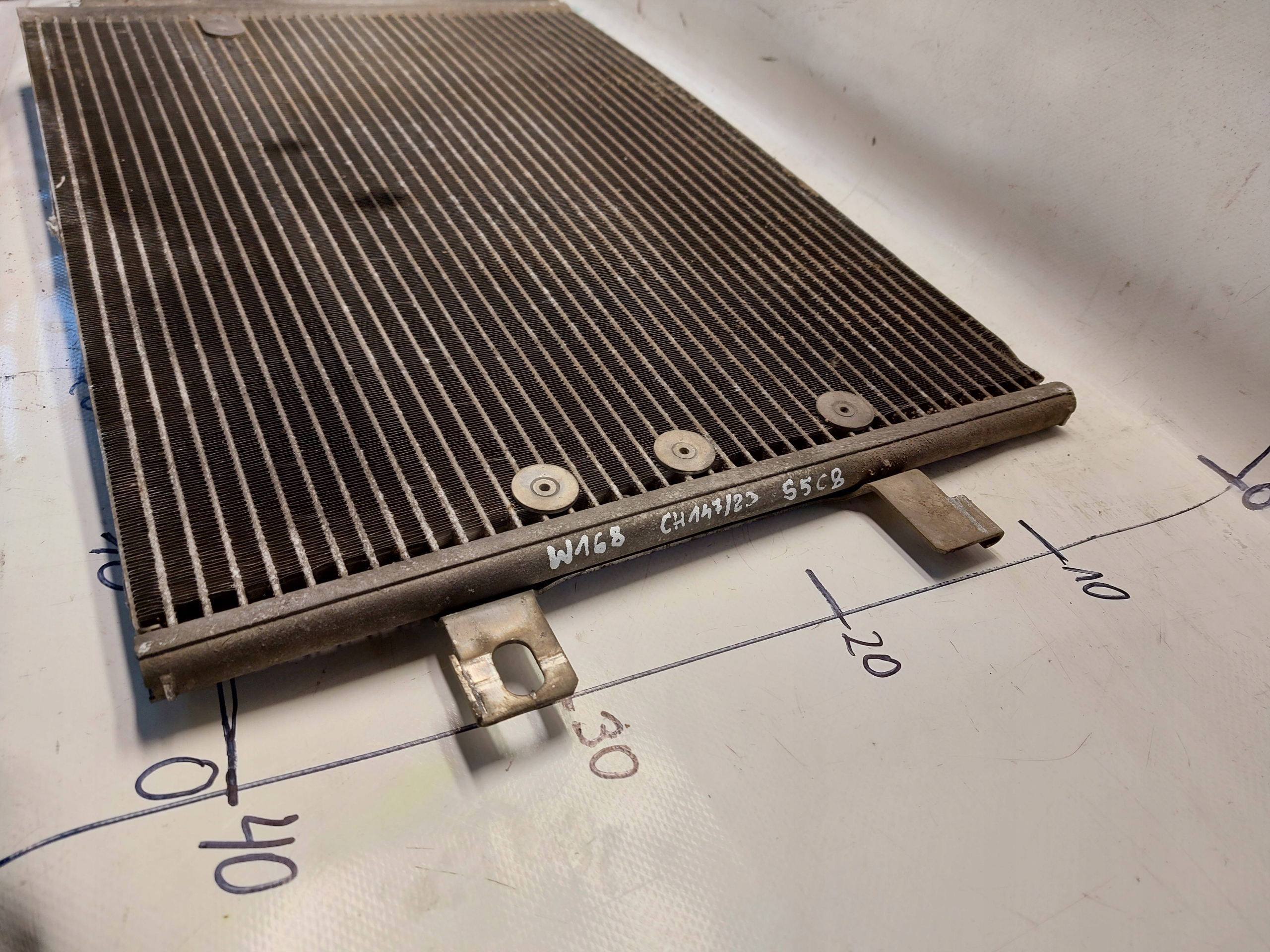 air conditioning radiator MERCEDES W168