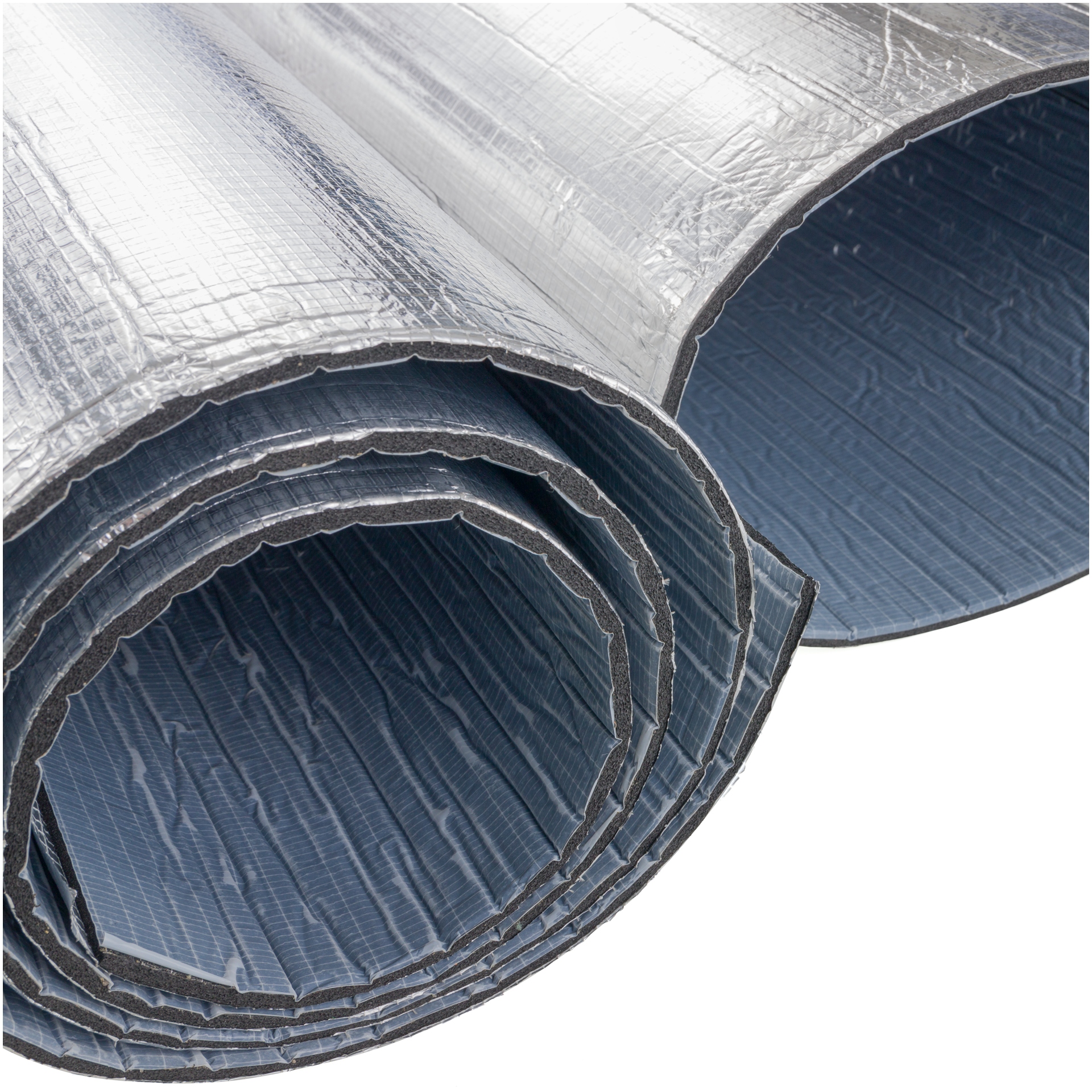 Odhlučňovací pěna Tepelná fólie s parotěsnou izolací a lepidlem 6 mm, kousky