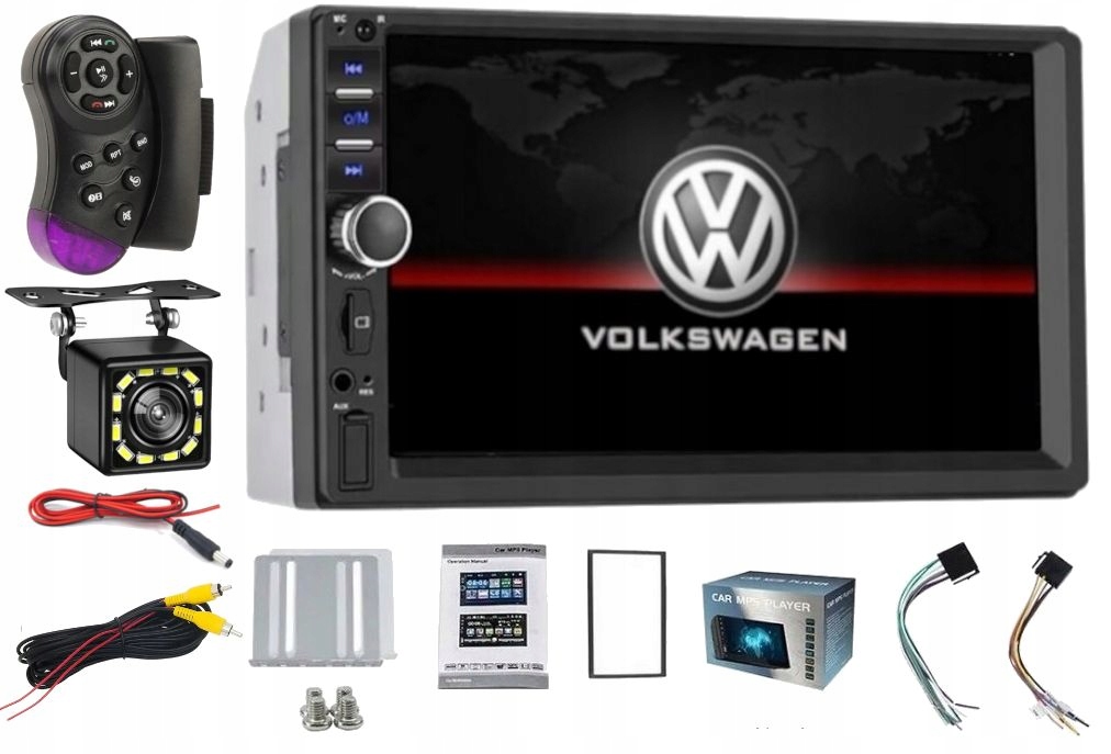 Gps Rádio Vw Passat B5 Golf 4 Polo 4 Vw T5 Usb Carplay Android Auto Kamera