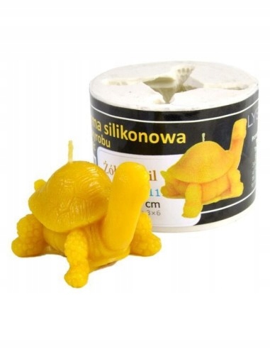 

Forma silikonowa do świec z wosku Żółw Emil