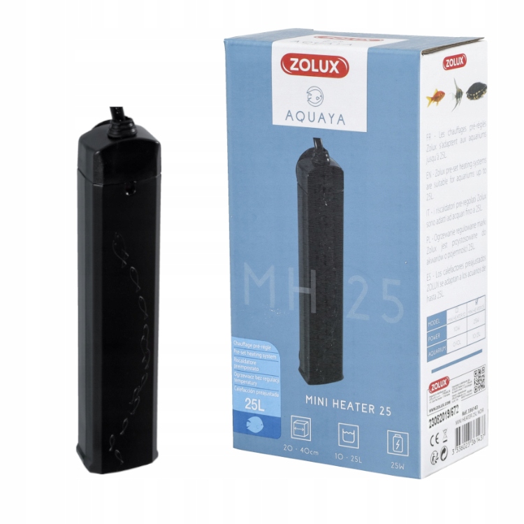 Levně Zolux Aquaya Topítko S Termostatem 25W Do Akvária