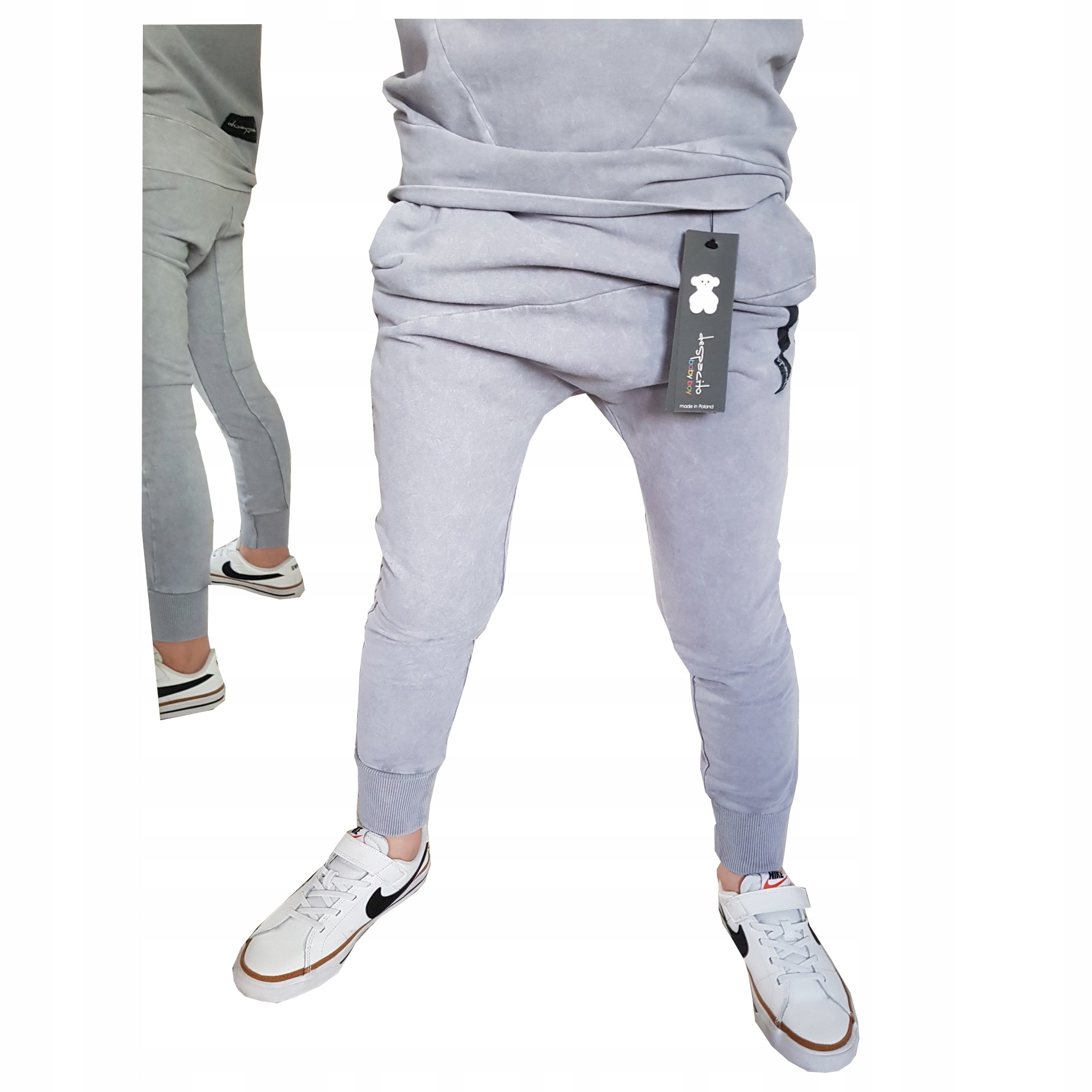 

Spodnie Despacito dekatyzowane wilk grey 116
