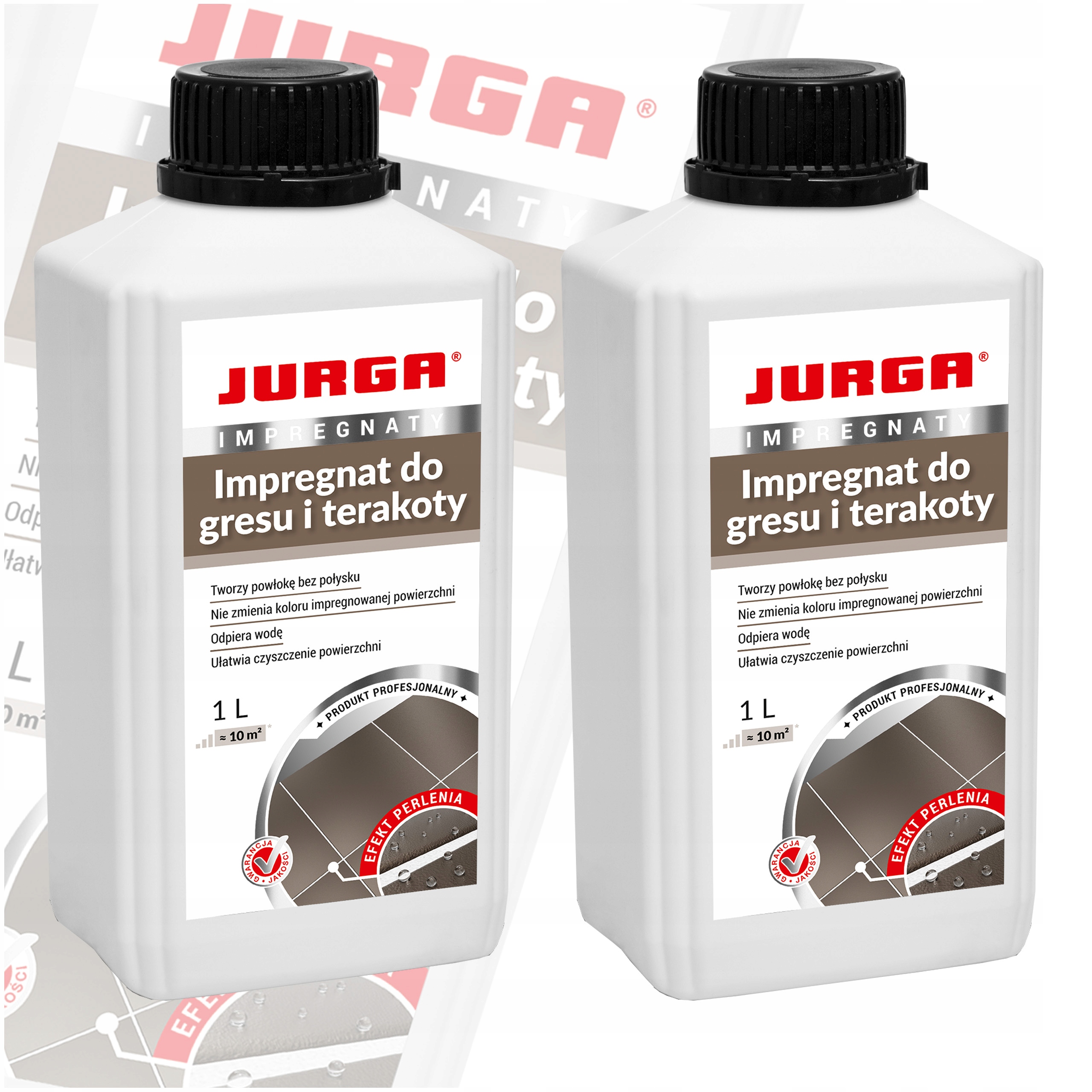 Impregnát na Gres a terakotu pro venkovní i vnitřní použití 1L Jurga Sada 2ks