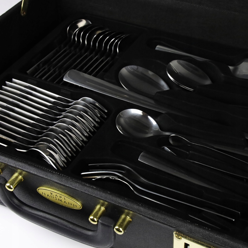 WALIZKA SZTUĆCE 72 EL ZESTAW SZTUĆCÓW LENA KOMPLET Liczba osób 12