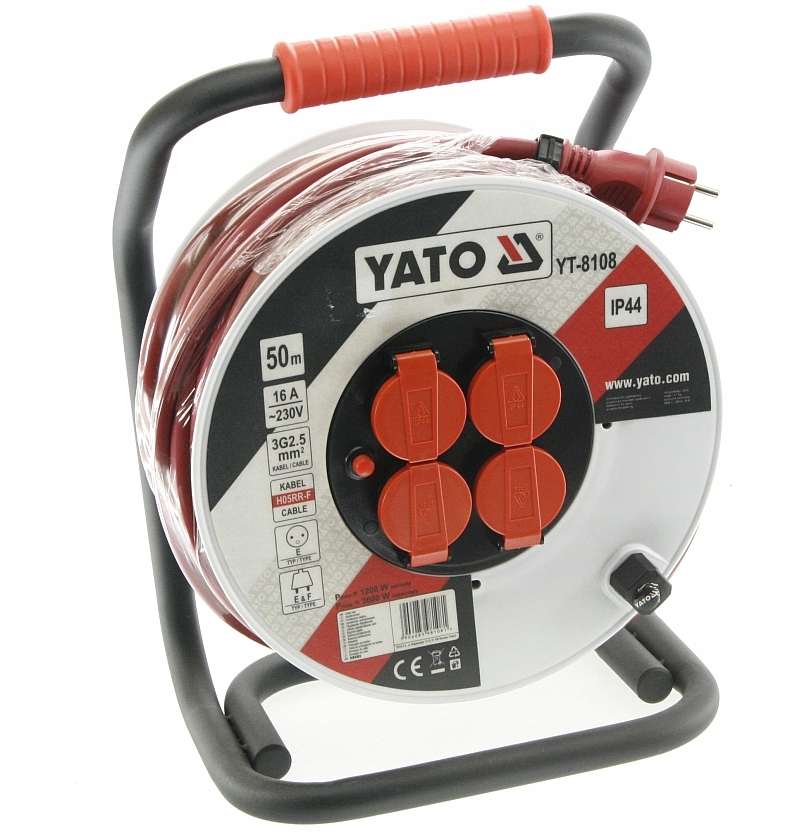 Купить  YATO на барабане 3х2,5мм 50м YT-8108: отзывы, фото и .