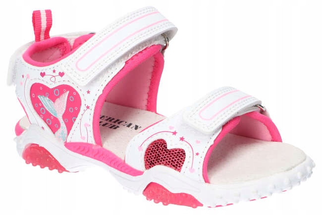 

American HL79 Sandały Buty Świecąca Podeszwa Wh 29