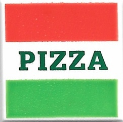 

Lego 2x2 Nadruk Pizza Pudełko 3068bpb1045 Nowa