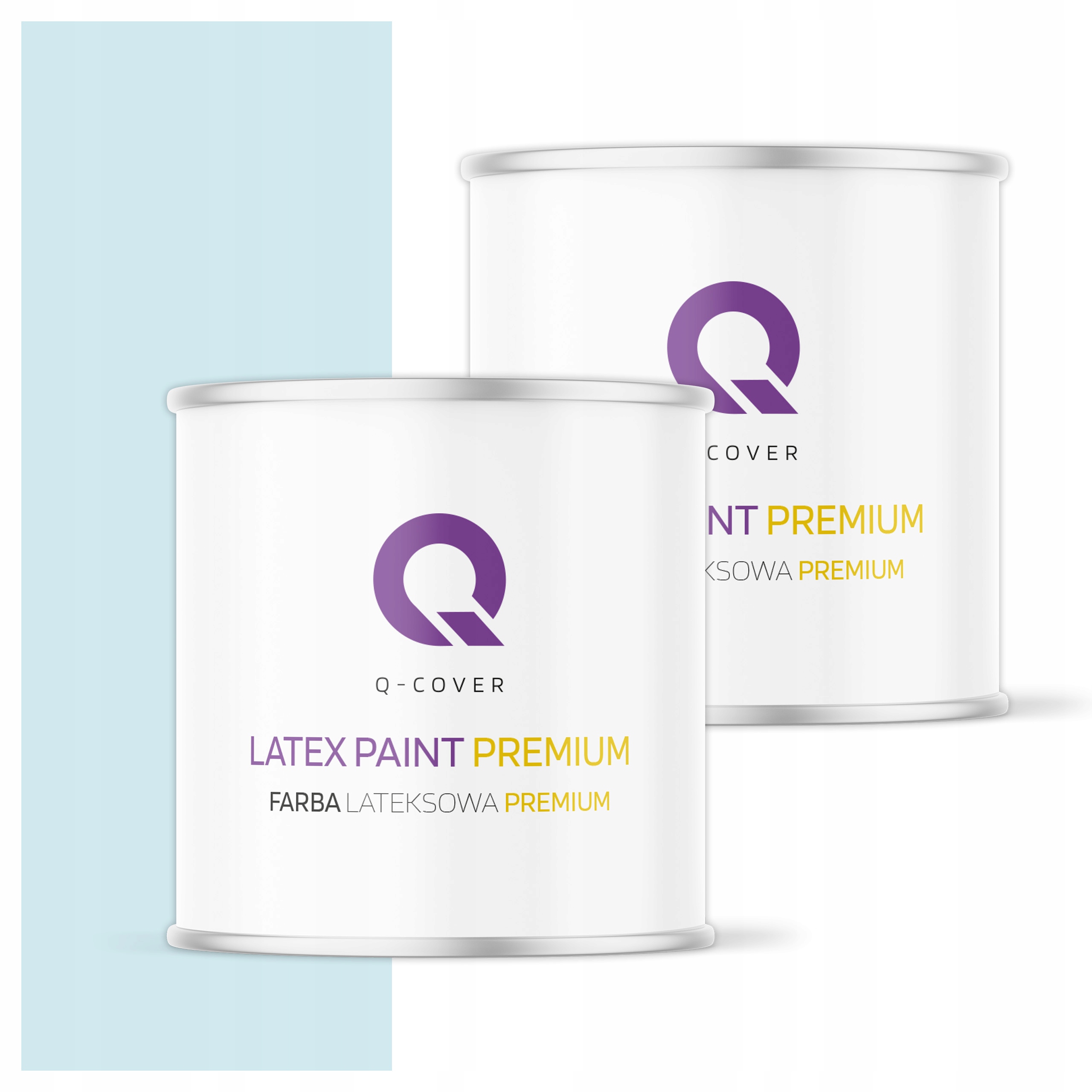 Farba odolná voči škvrnám Umývateľná na steny stropov 2L Hlboká matná Biela modrá