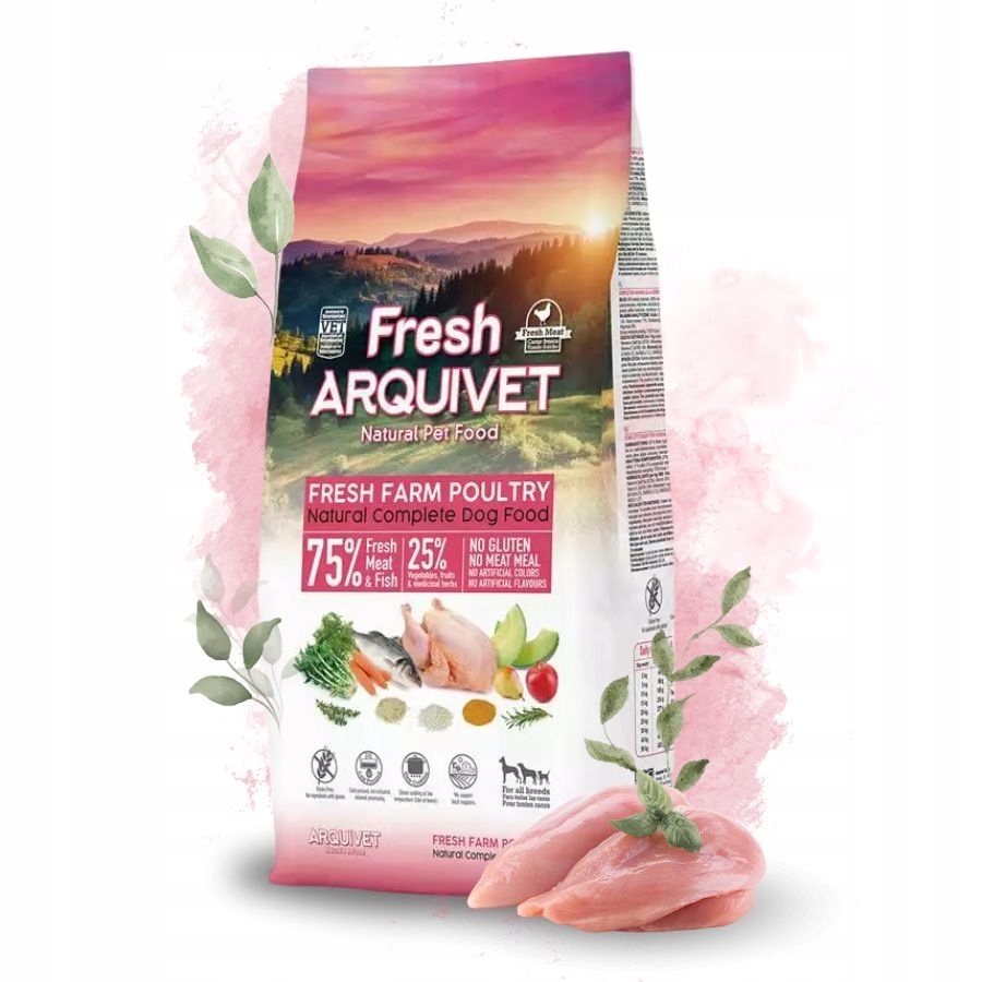 Arquivet Fresh Półwilgotna karma dla psa Mięso I Ryba Oceaniczna 10kg