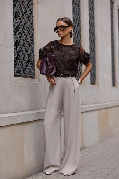 Dámská mikina Cocomore Ivet čokoláda M