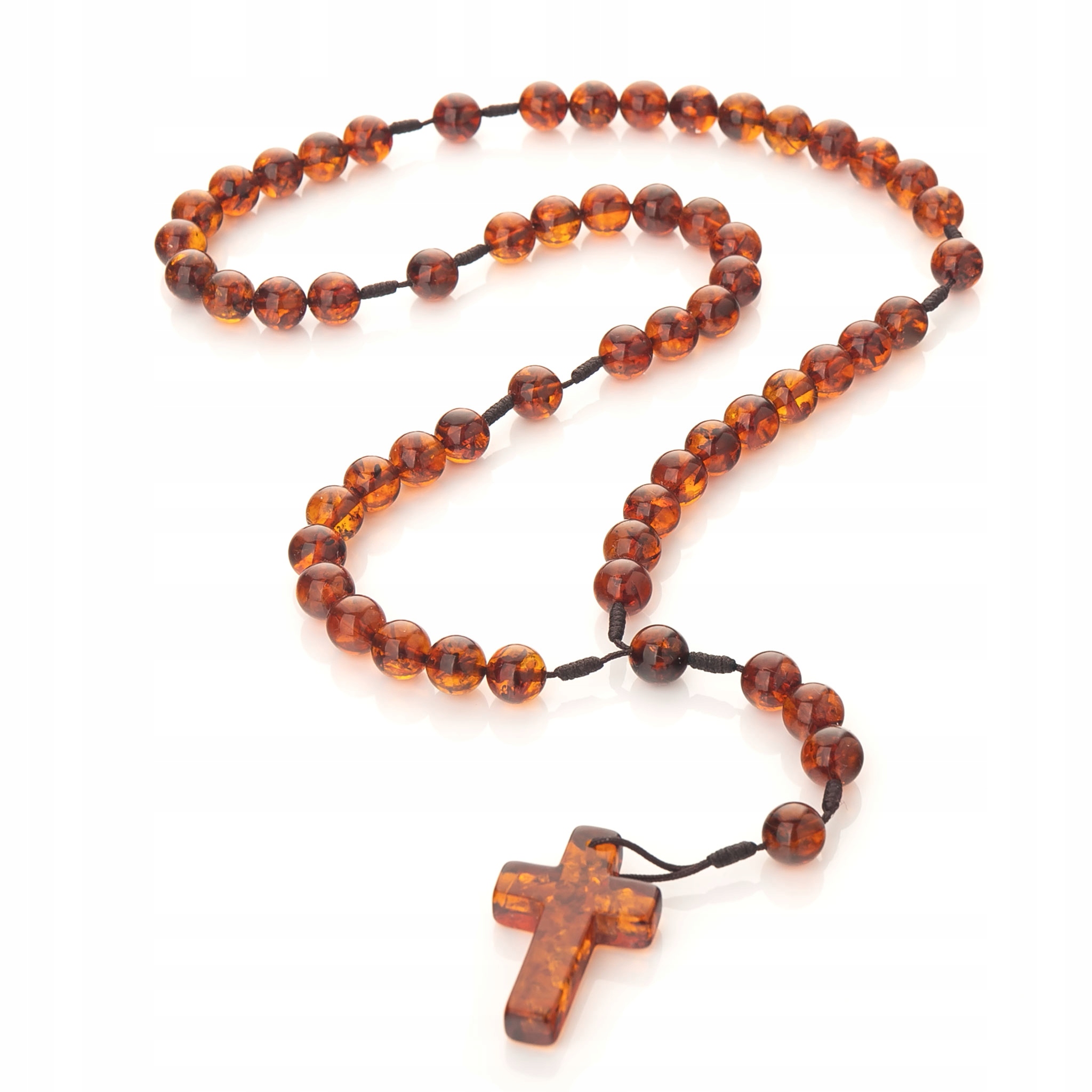 Ručně vyrobený růženec z Jantaru – Perfektní dárek Plný významu