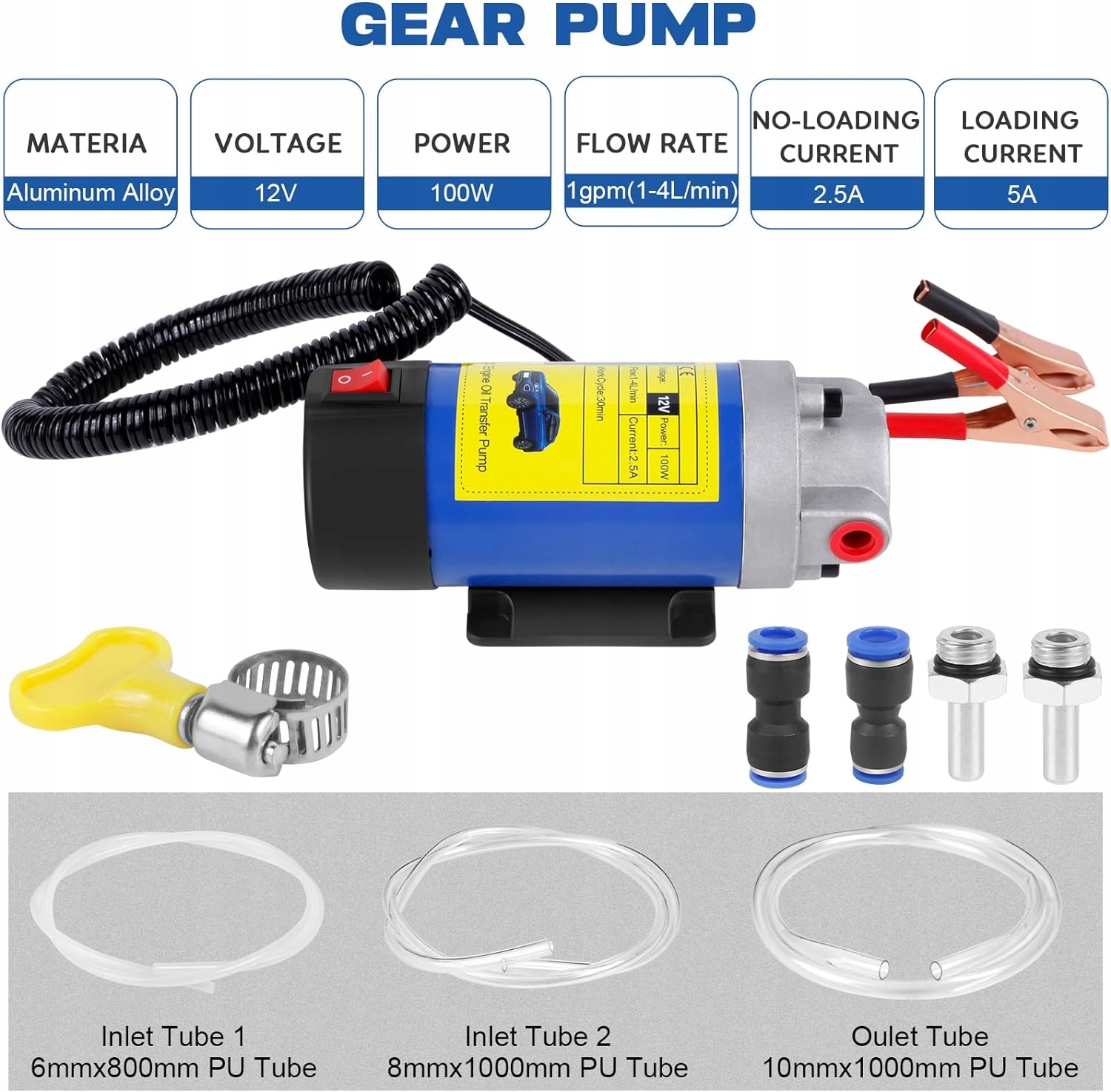 Elektryczna Pompa do Wymiany Oleju DC 12V Kod producenta 2122