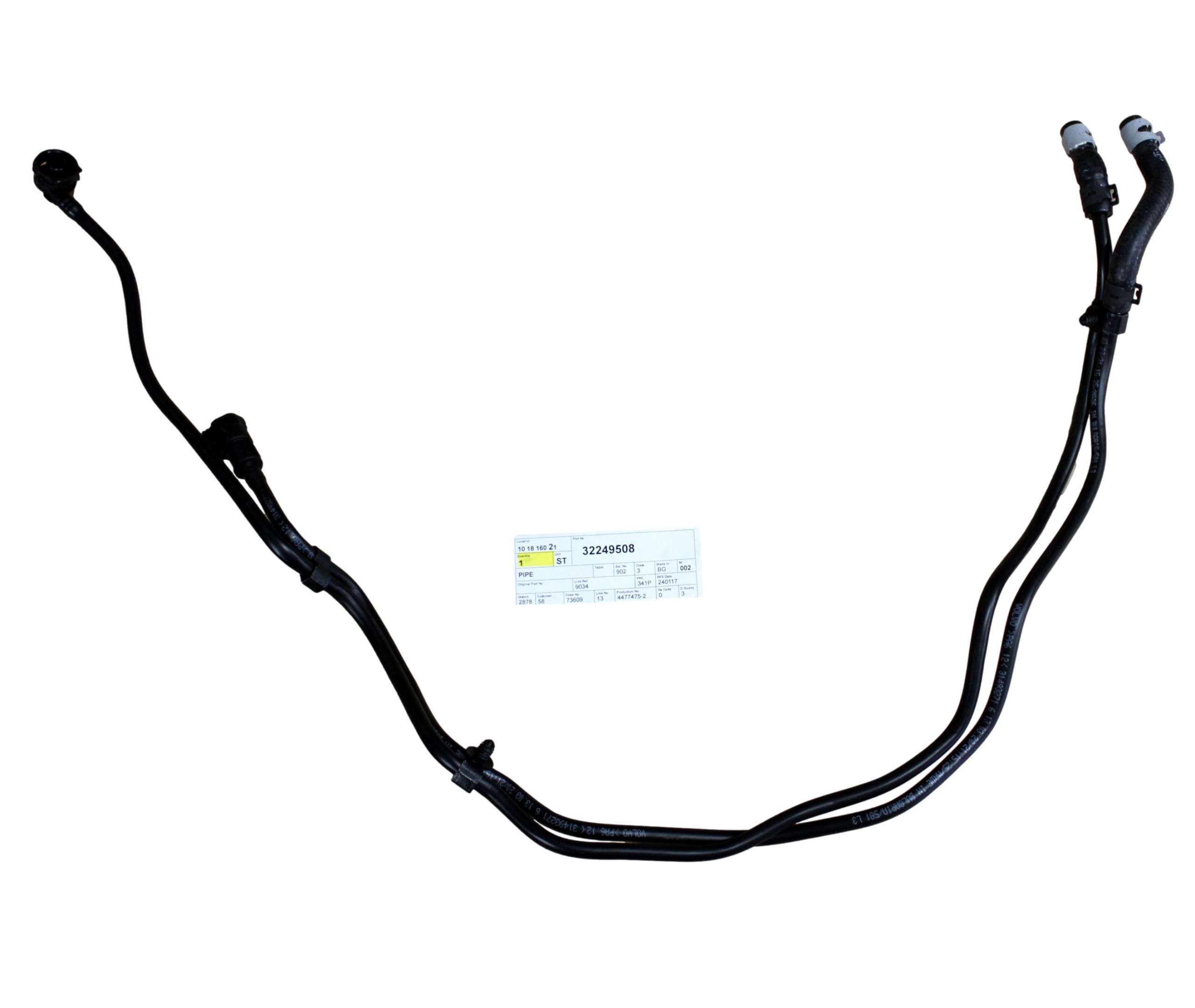 Volvo XC60 II chladicí kabel chladicího systému D420T Oe