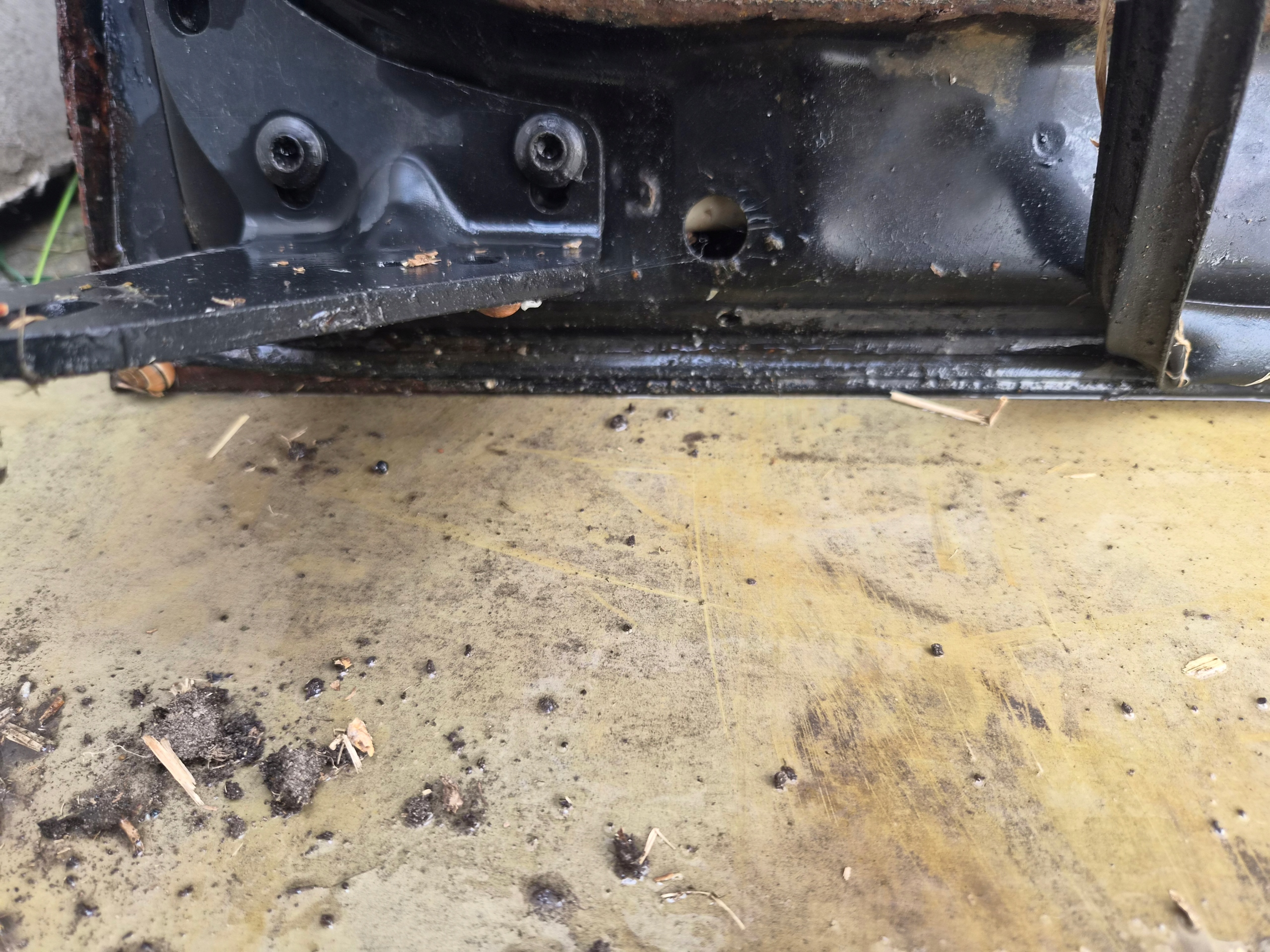 door sliding VW T5 T5 lift side right black,