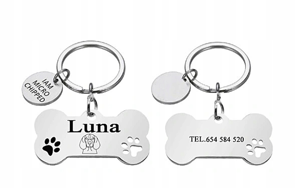 Adresówka kość MGM srebrny 120 WZORÓW