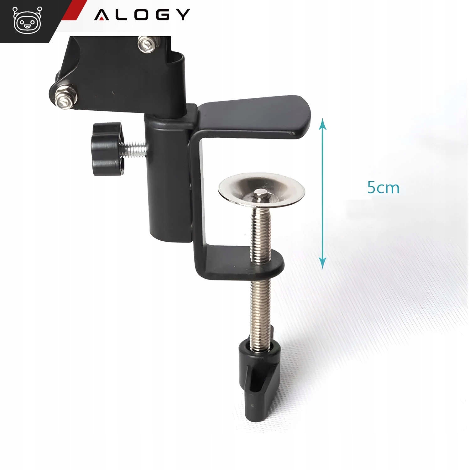 LAMPA PIERŚCIENIOWA LED do zdjęć STATYW RING PILOT Model Pierścieniowa ring LED do blatu