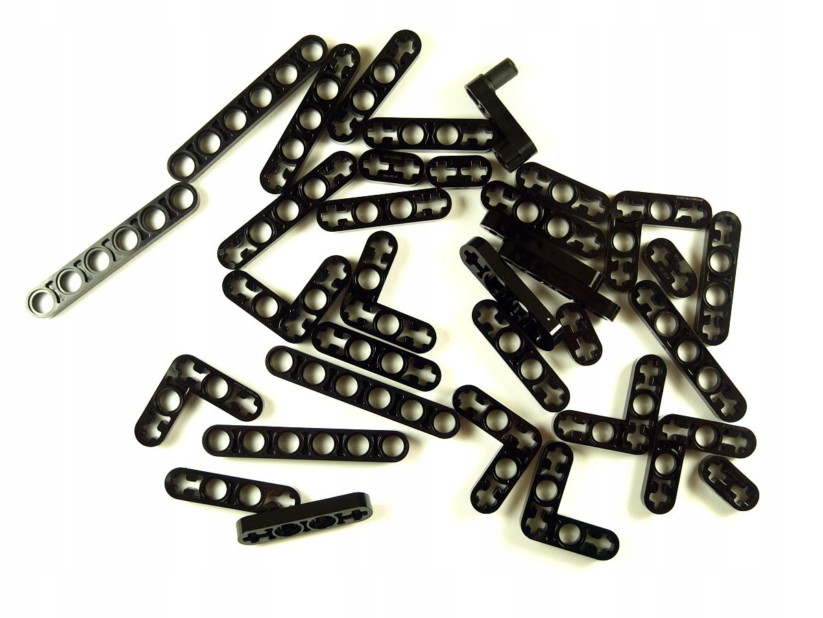 

Cienkie Belki 34 szt. Czarne Lego Technic