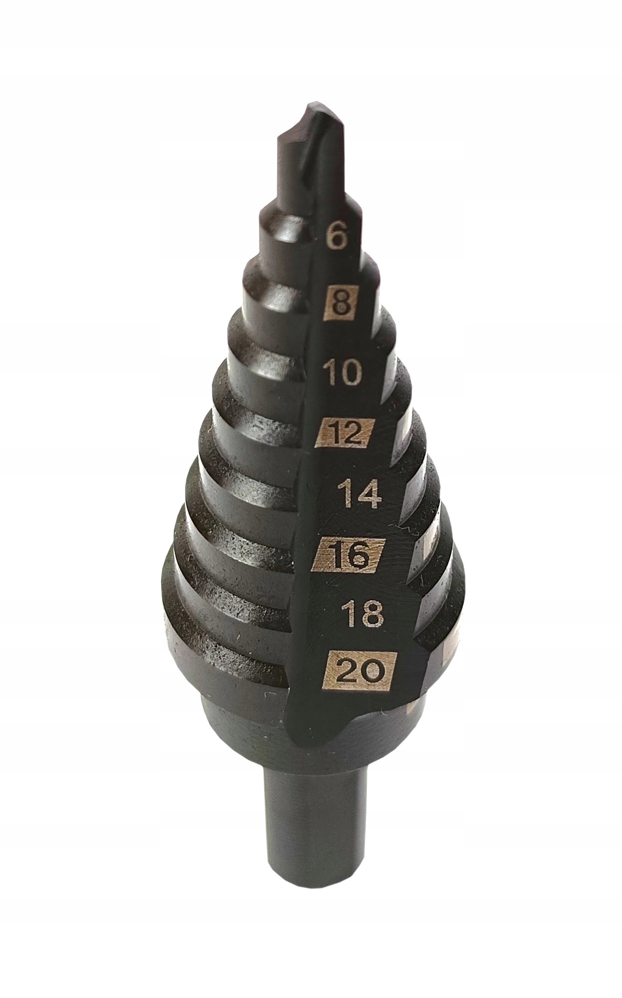 Milwaukee 48899320 vrták na kov kuželový stupňovitý vánoční stromek 4-20 mm