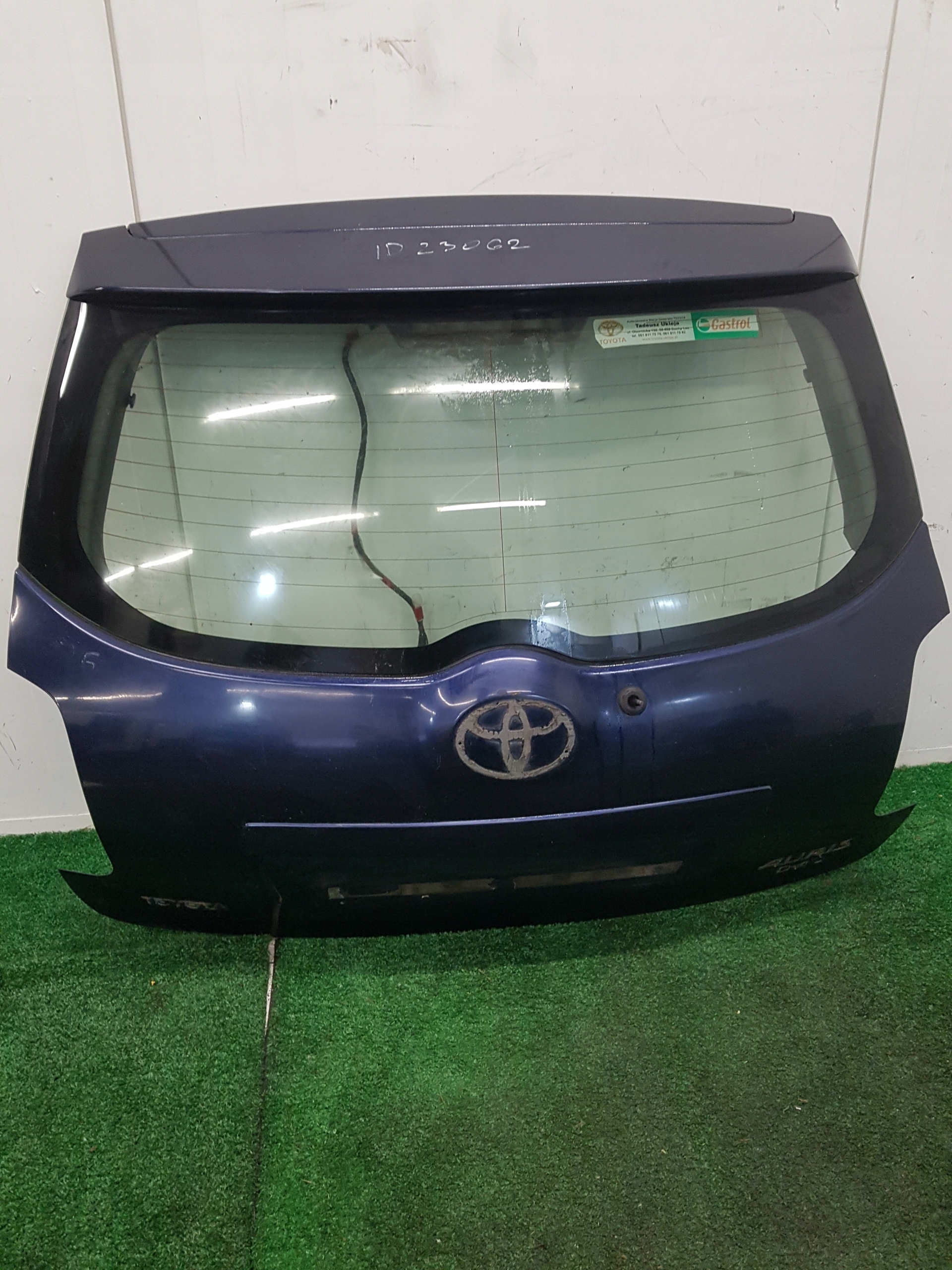 Heckklappe heck TOYOTA AURIS 8S6 2007