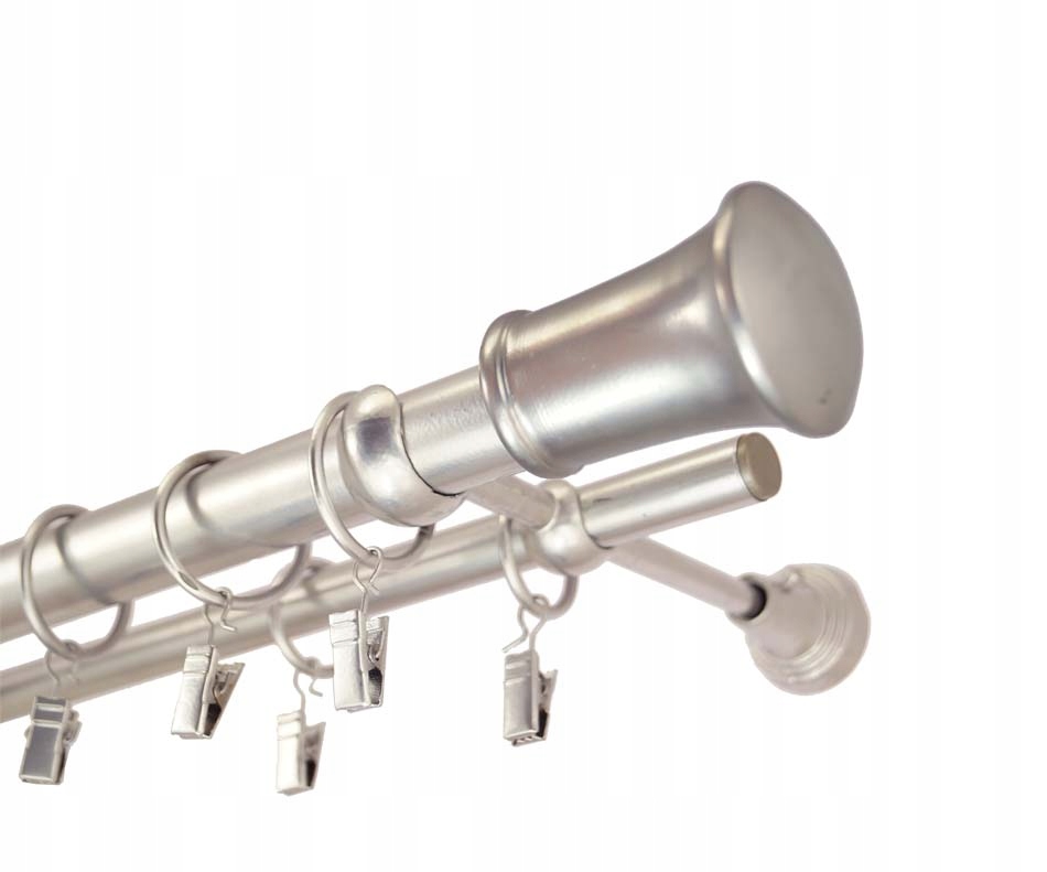 

Karnisz metalowy fi 25+16 podwójny 530 cm Kolory