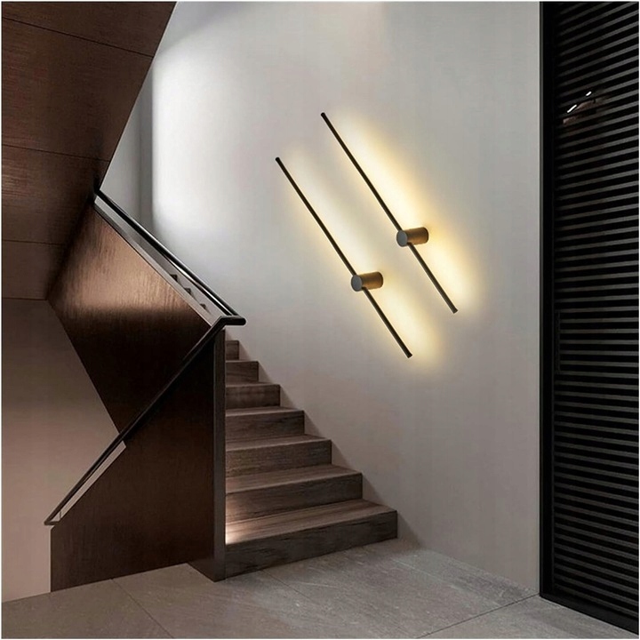 LAMPA LED KINKIET ŚCIENNY WEWNĘTRZNY SLIM NEUTRALNY 14W 90cm Długość/wysokość 90 cm