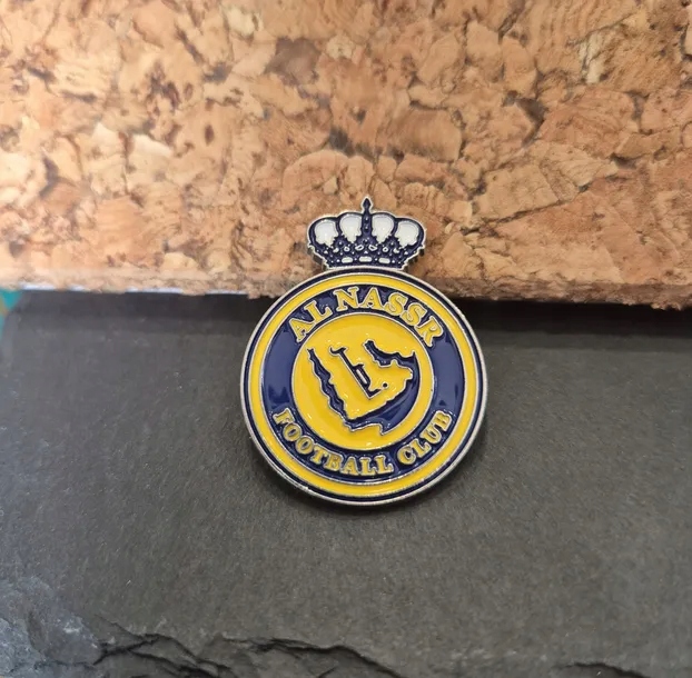 Pin przypinka – Al-Nassr Ronaldo Metal Piłka Nożna Football