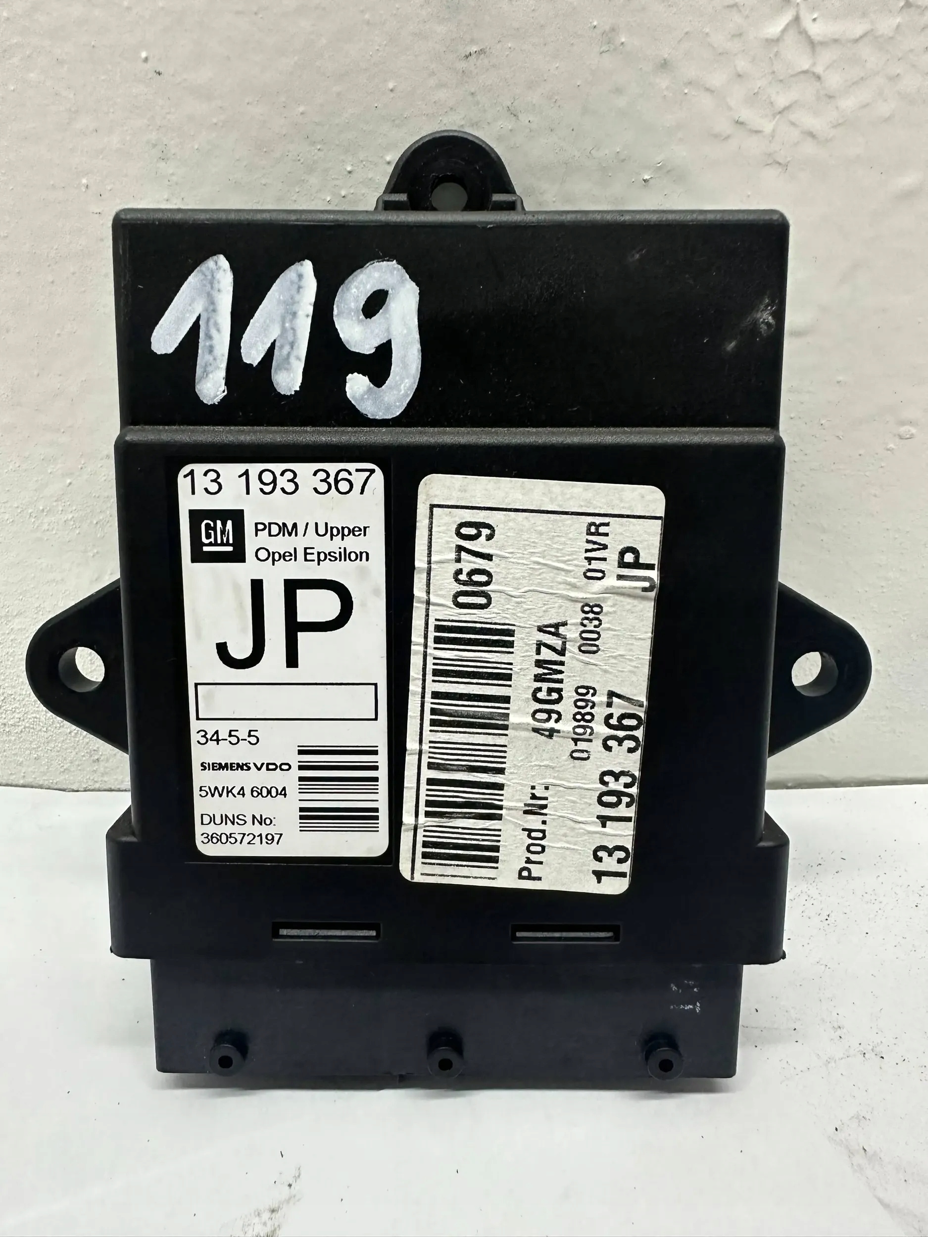 module door 13193367 JP OPEL SIGNUM LIFT