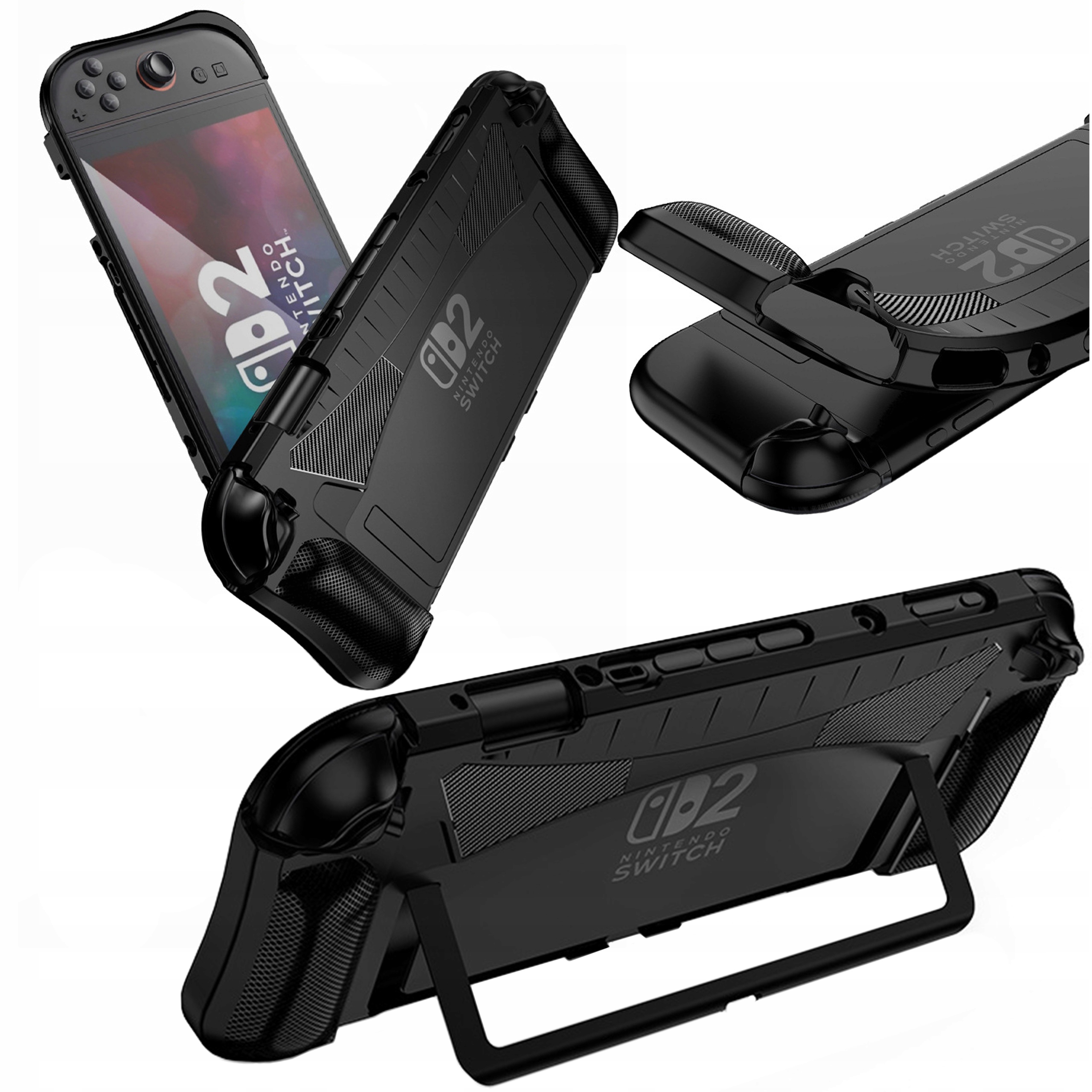 Etui do Nintendo Switch 2 2025 LEKKIE do grania poprawia chwyt pokrowiec