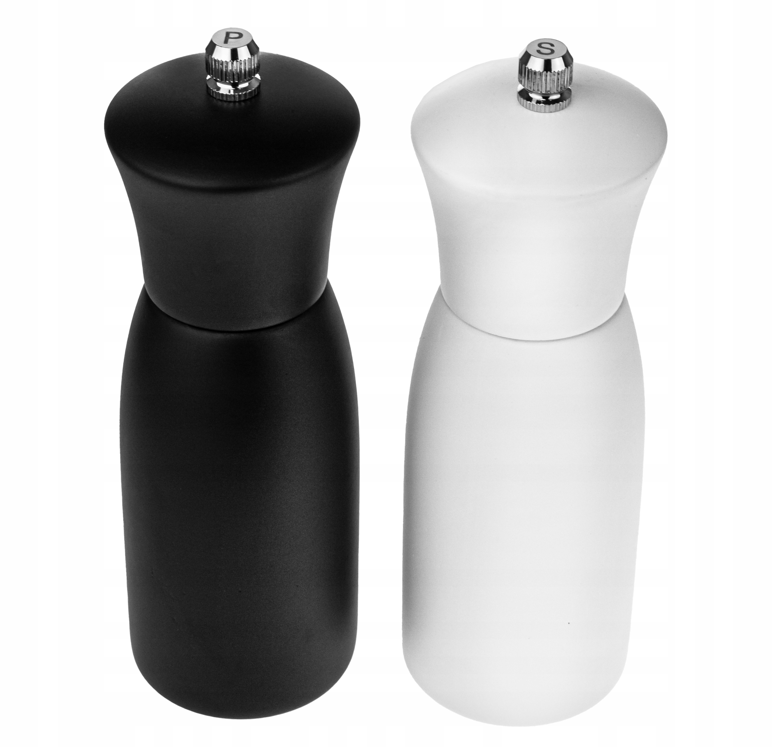 MŁYNEK DO PIEPRZU I SOLI KOMPLET MŁYNKÓW RĘCZNYCH SÓL PIEPRZ 2 SZT