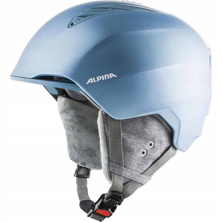 Lyžařská helma Alpina Grand All Mountain Skyblue White Matt M 54-57 cm