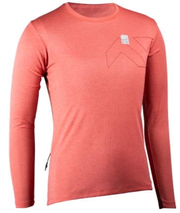 Damska Koszulka Rowerowa Leatt Mtb Trail 3.0 Women Coral roz. S