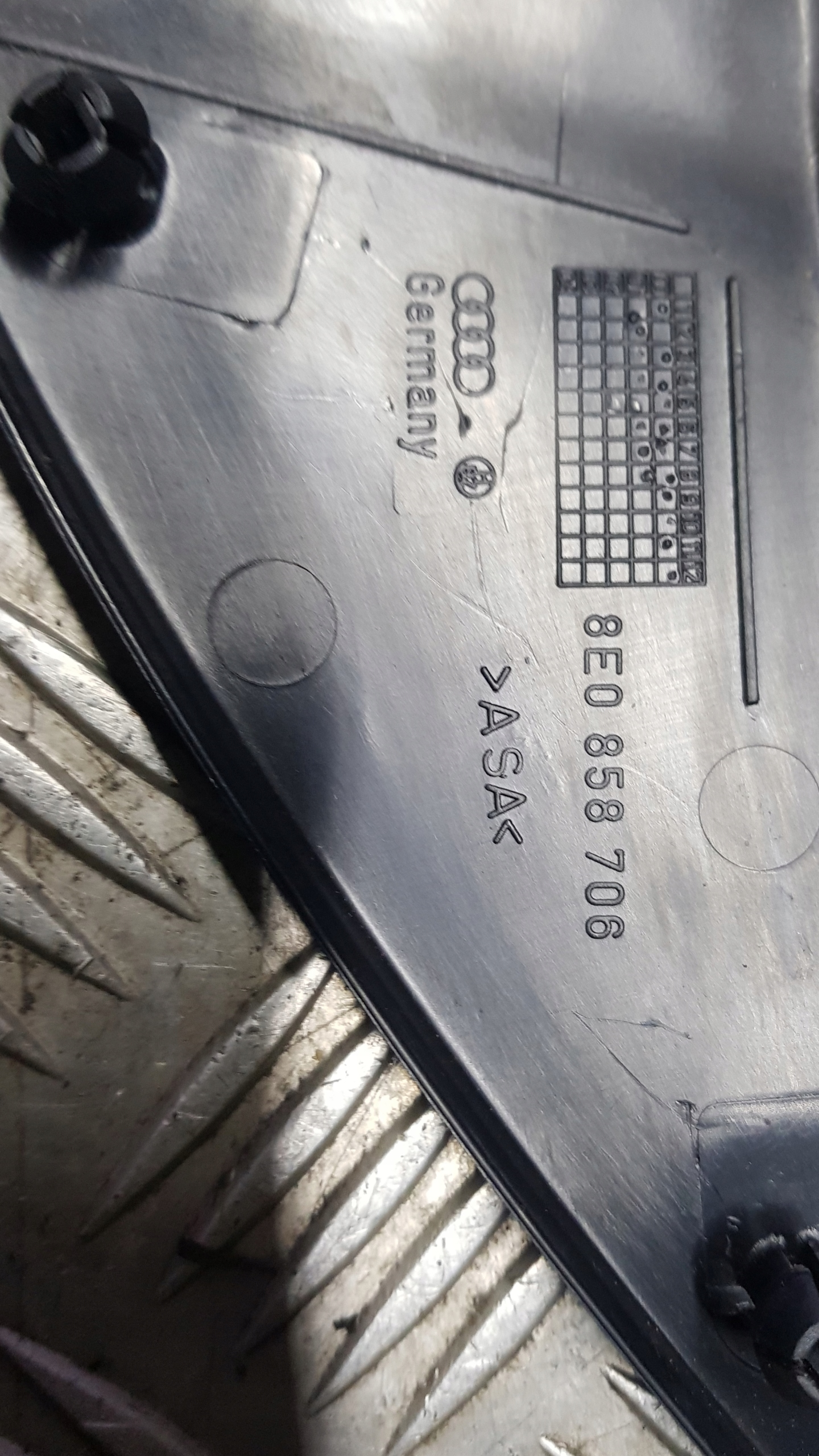 AUDI A4 B6 cover mirrors TROJKAT left right