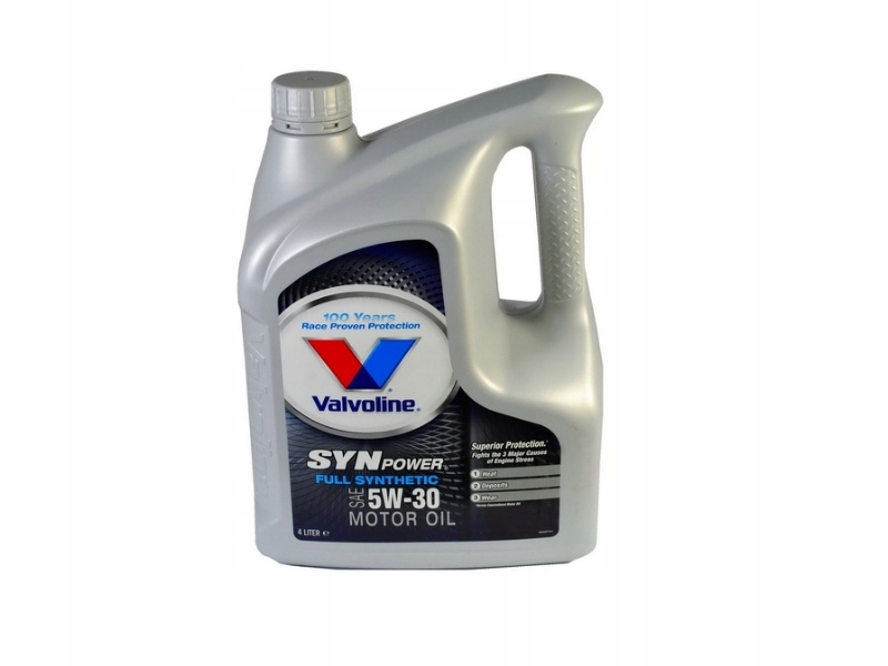 Olej silnikowy VALVOLINE SYNPOWER 5W30 4L