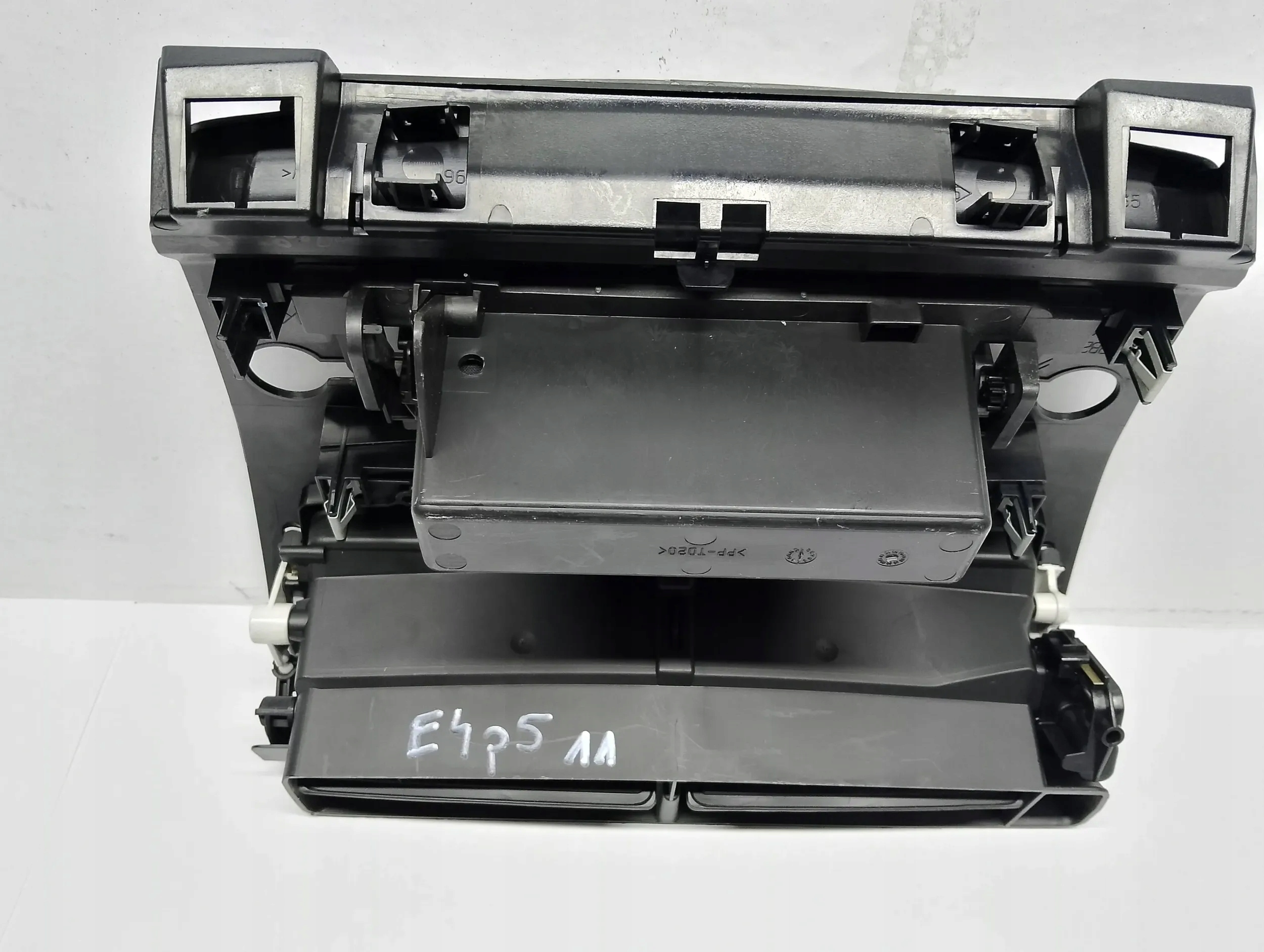 console central panel dekor kratki air conditioning devices Citroen C4 1 and 9646338277