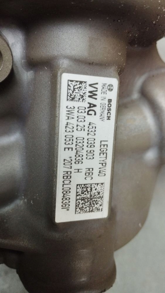 Cupra Formentor lift 2025 control drag rod servo steering 3WA423053E