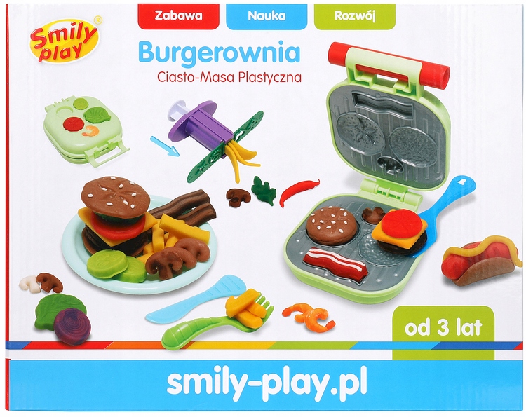 

Smily Play Ciasto-Masa Burgerownia SP83963