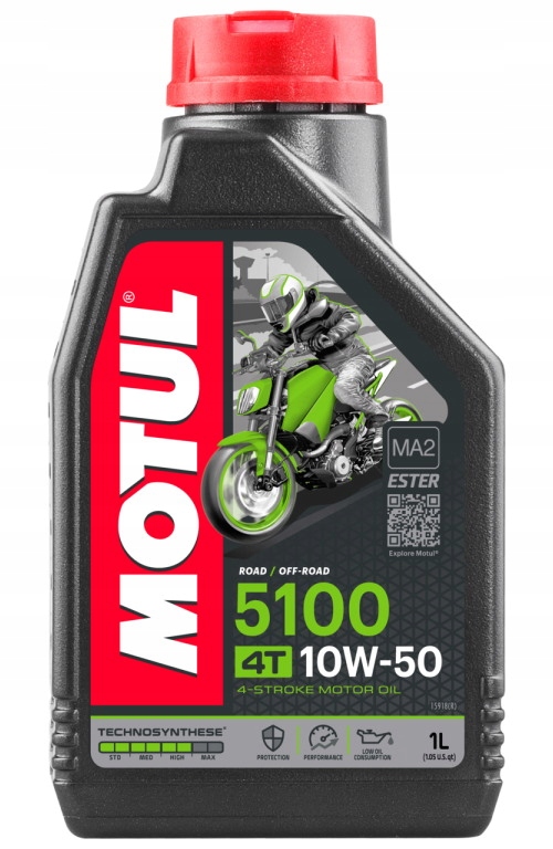 

Motul 5100 4T Ester 10W50 MA2 1L