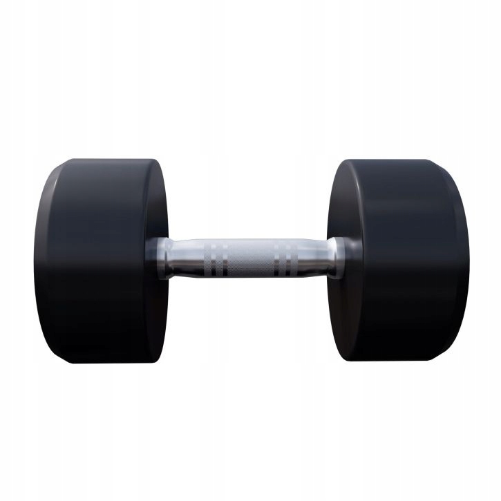 Gorilla Sports Jednoruční činka černo/bílá, 15 kg
