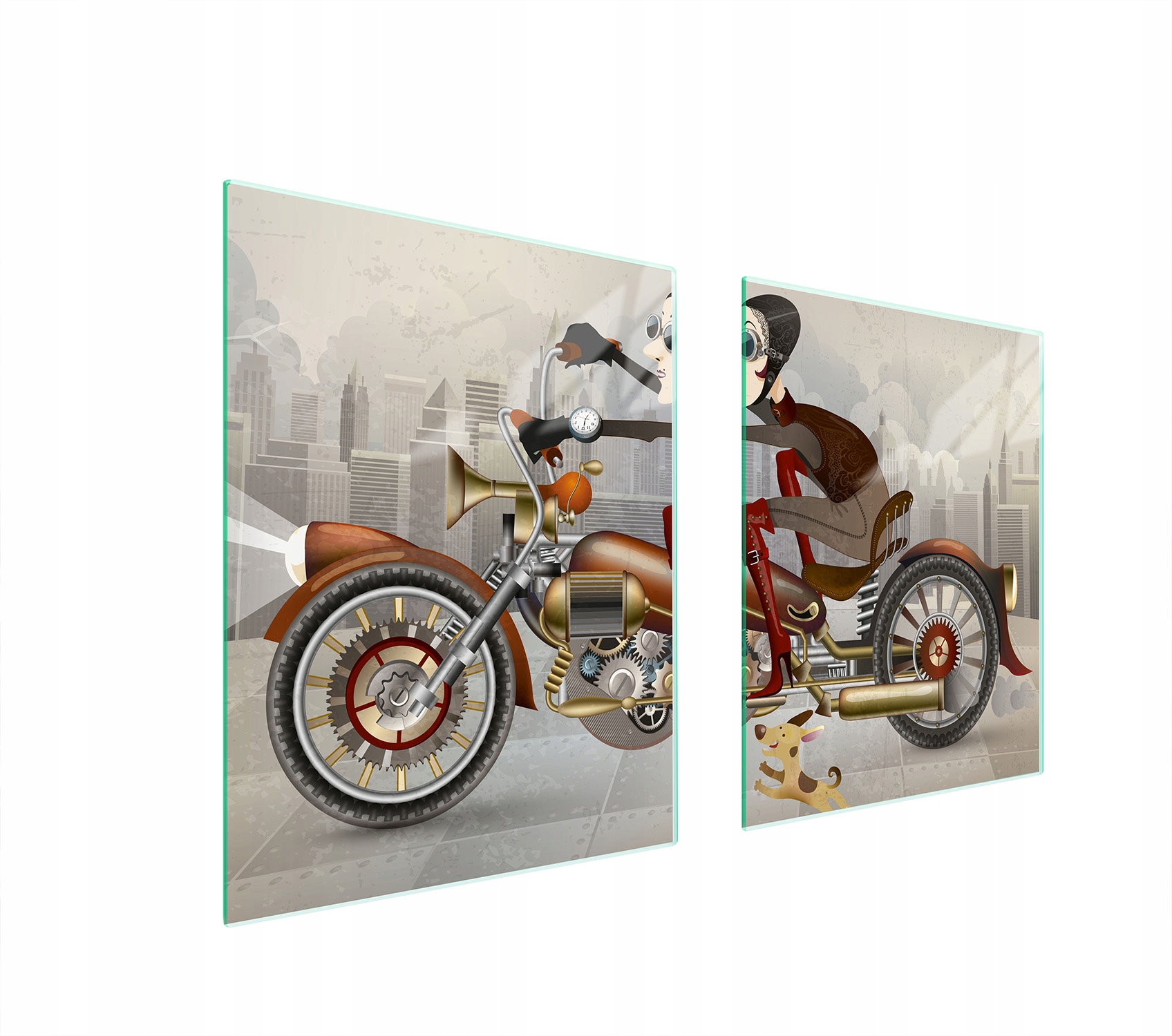 Ochranná Skleněná Deska Na Sporák 85x52 Motocykl Tvrzené Sklo