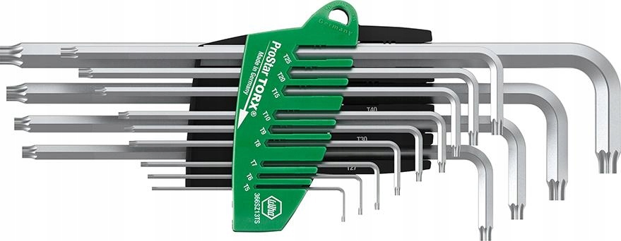 Sada Wiha uhlové kľúče 13 ks Torx T5-T45 ProStar