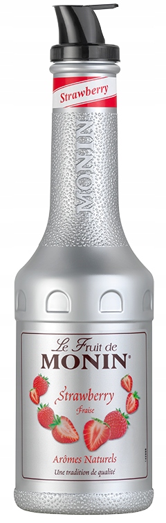 Levně Monin Pyré jahodové barmanské do nápojů 1000 ml