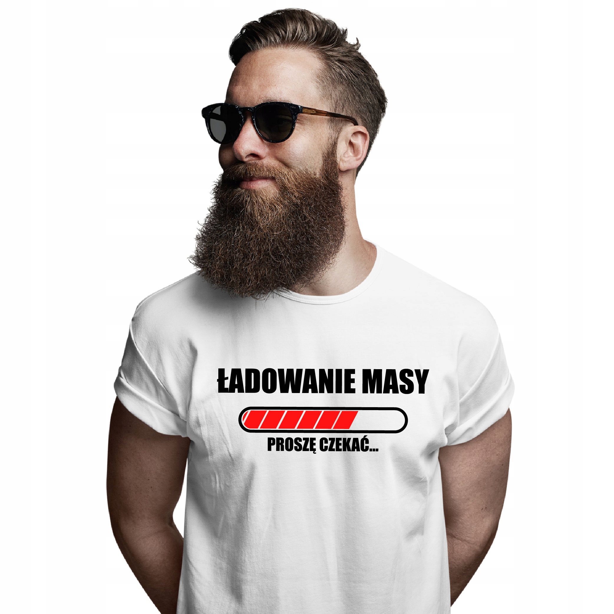 

Koszulka Bodybuilding Kulturystyka Ładowanie Masy